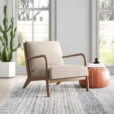 Wayfair Ronaldo 27.5″ W Polyester Armchair Review